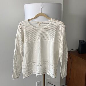 Gorgeous white summer top. Maje. Size 3.